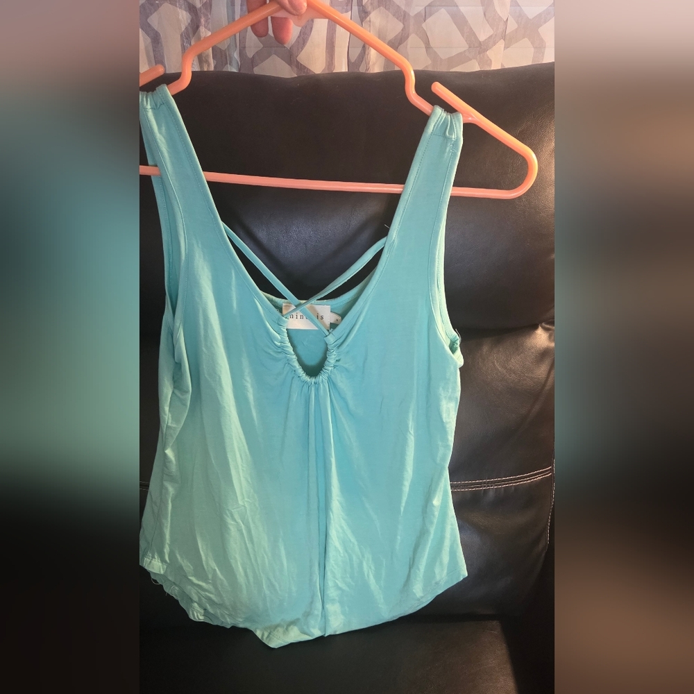 💥💥Women's Aqua Sleeveless Top